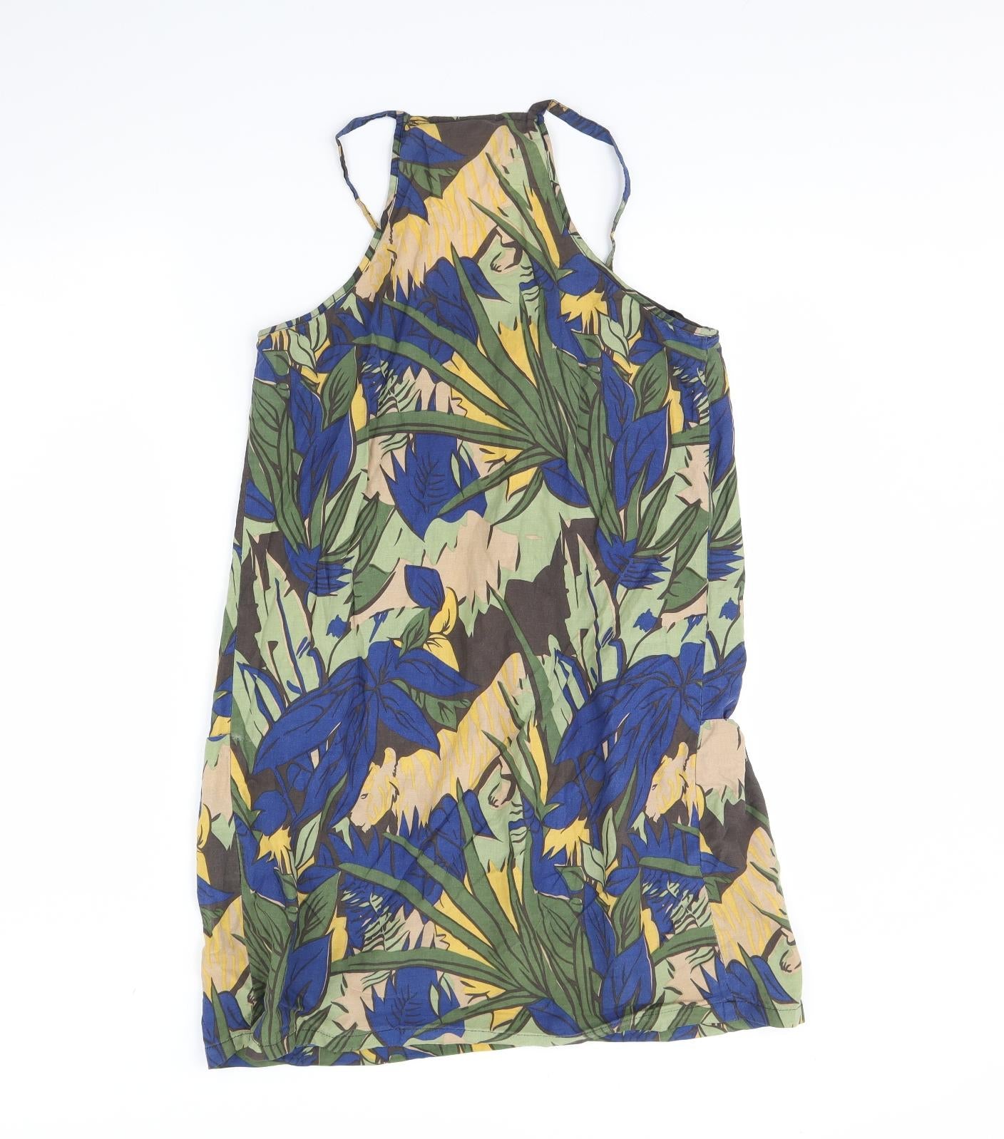 Warehouse Womens Multicoloured Floral  Shift  Size 10