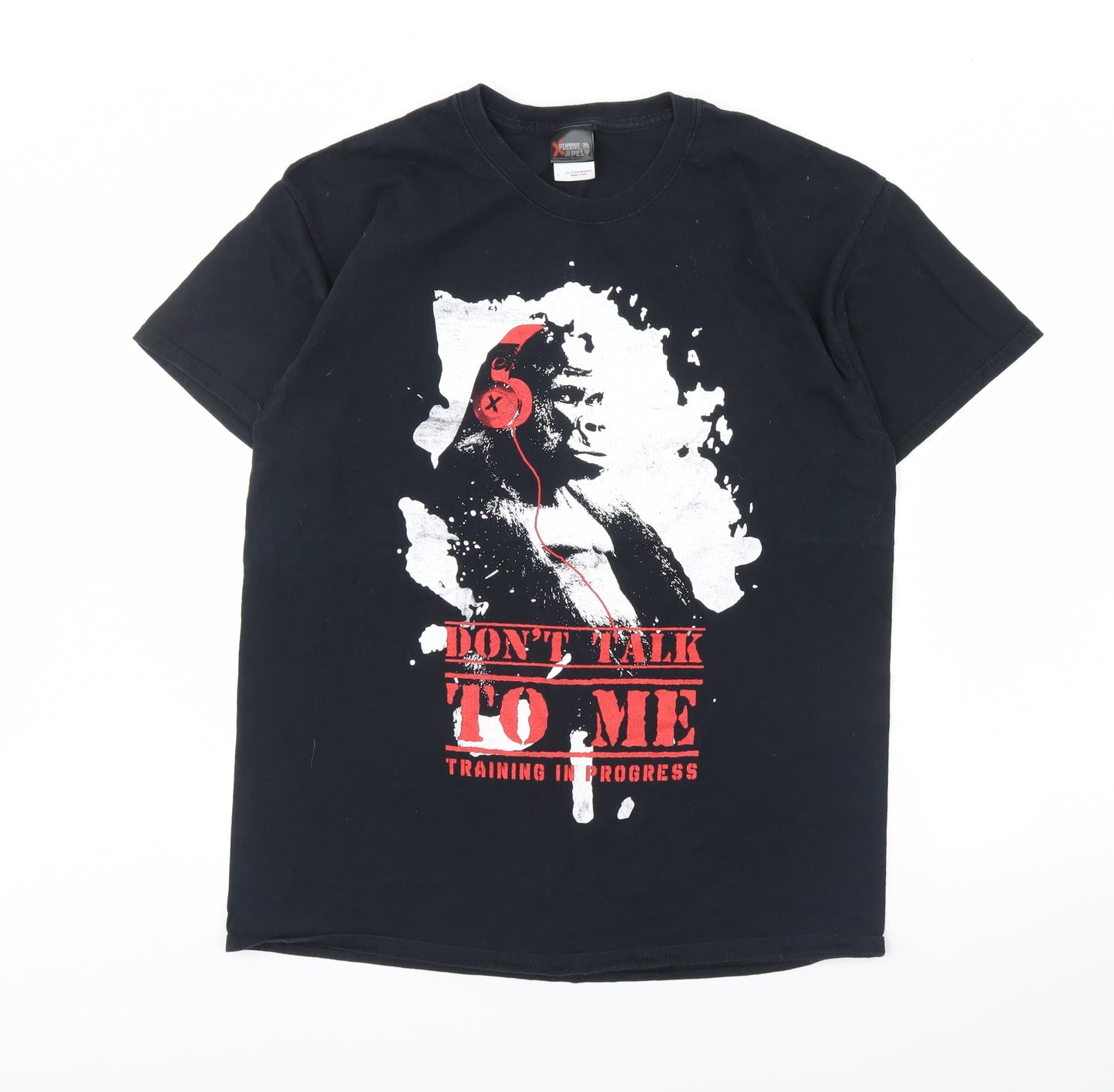 Xplosive Ape Mens Black    T-Shirt Size L  - ape