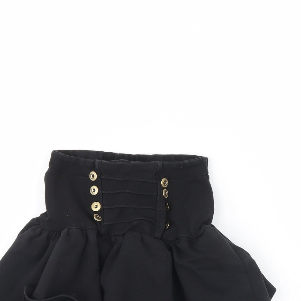 LC Waikiki Girls Black   Mini Skirt Size 10 Years