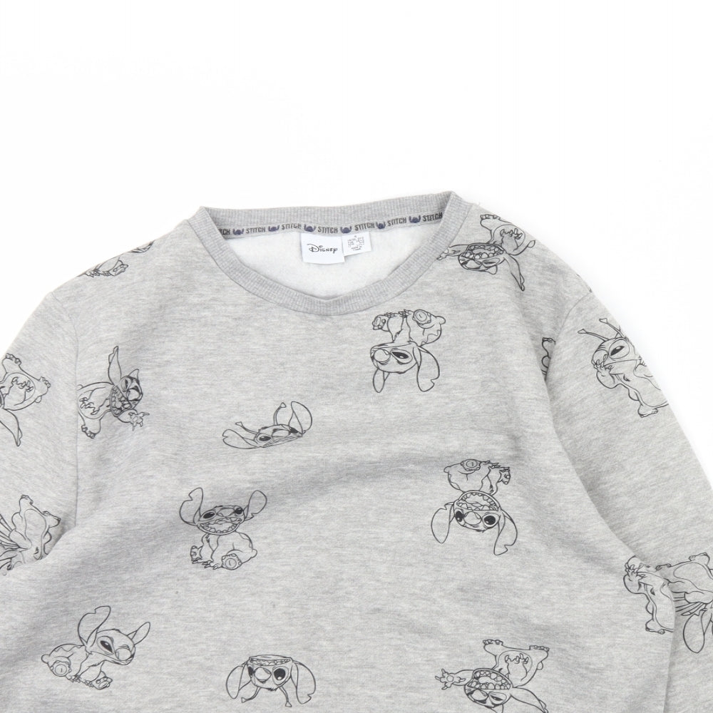 Disney Womens Grey   Pullover Jumper Size S  - Disney