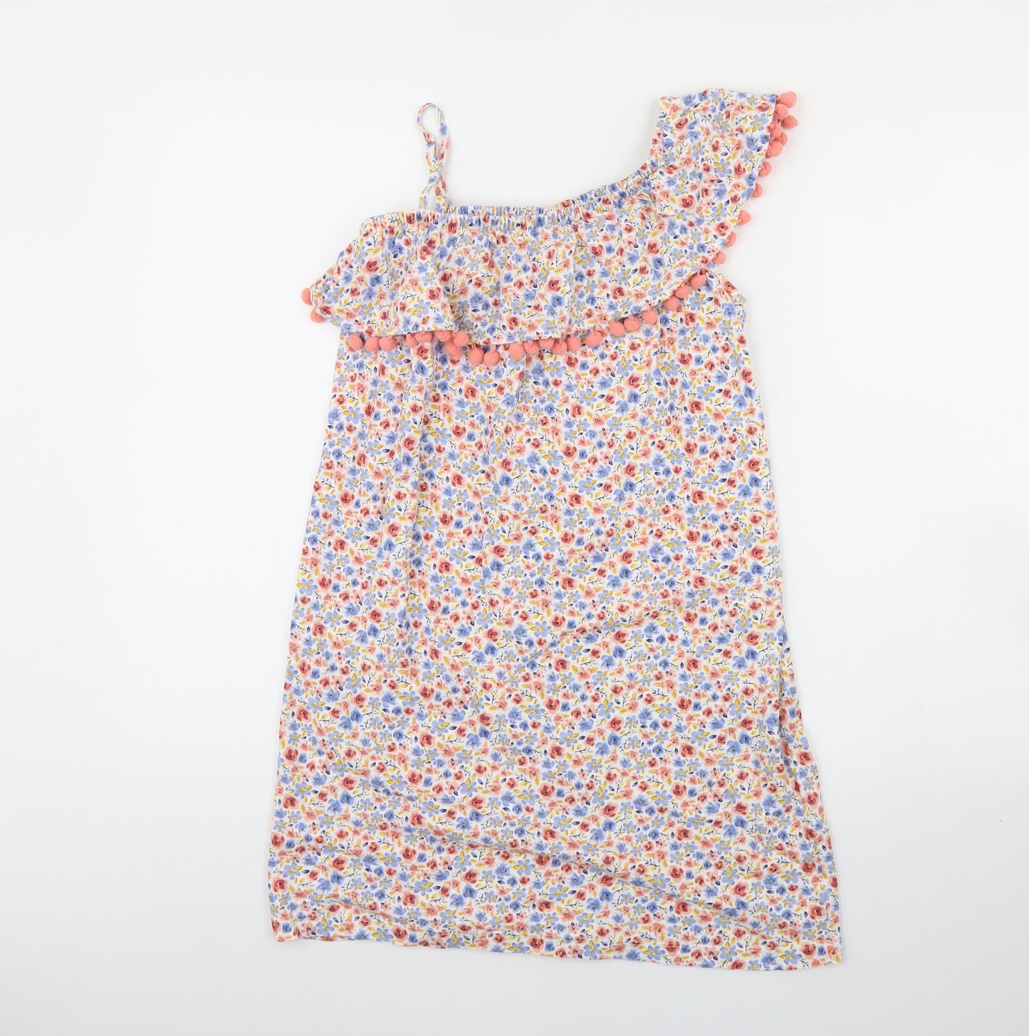 I Love Girls Wear Girls White Floral  Shift  Size 11 Years