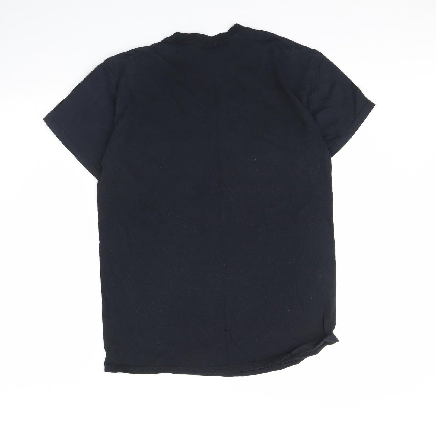 Gildan Mens Black    T-Shirt Size M