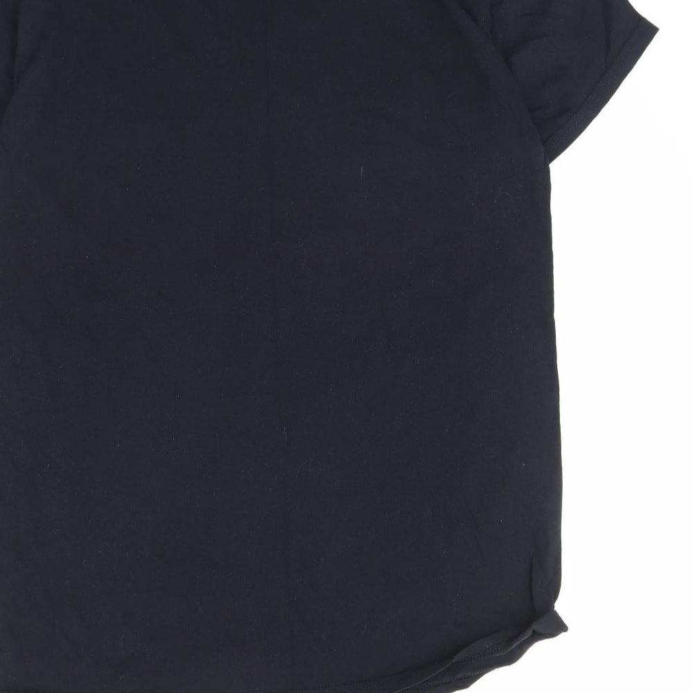 Gildan Mens Black    T-Shirt Size M