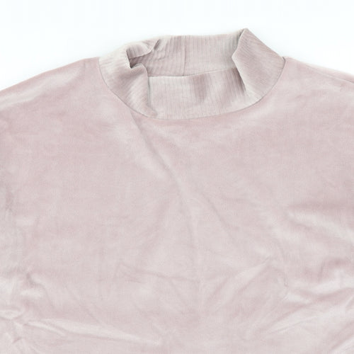 M&S Womens Pink Solid  Top Pyjama Top Size 10