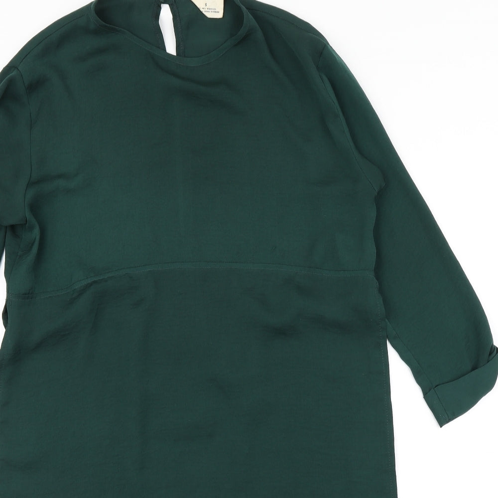 Pins and Needles Womens Green   Basic Blouse Size S