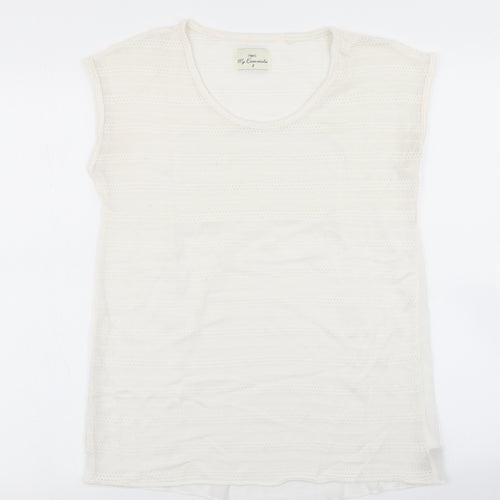 NEXT Womens White   Basic Tank Size 8