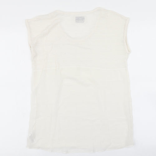 NEXT Womens White   Basic Tank Size 8