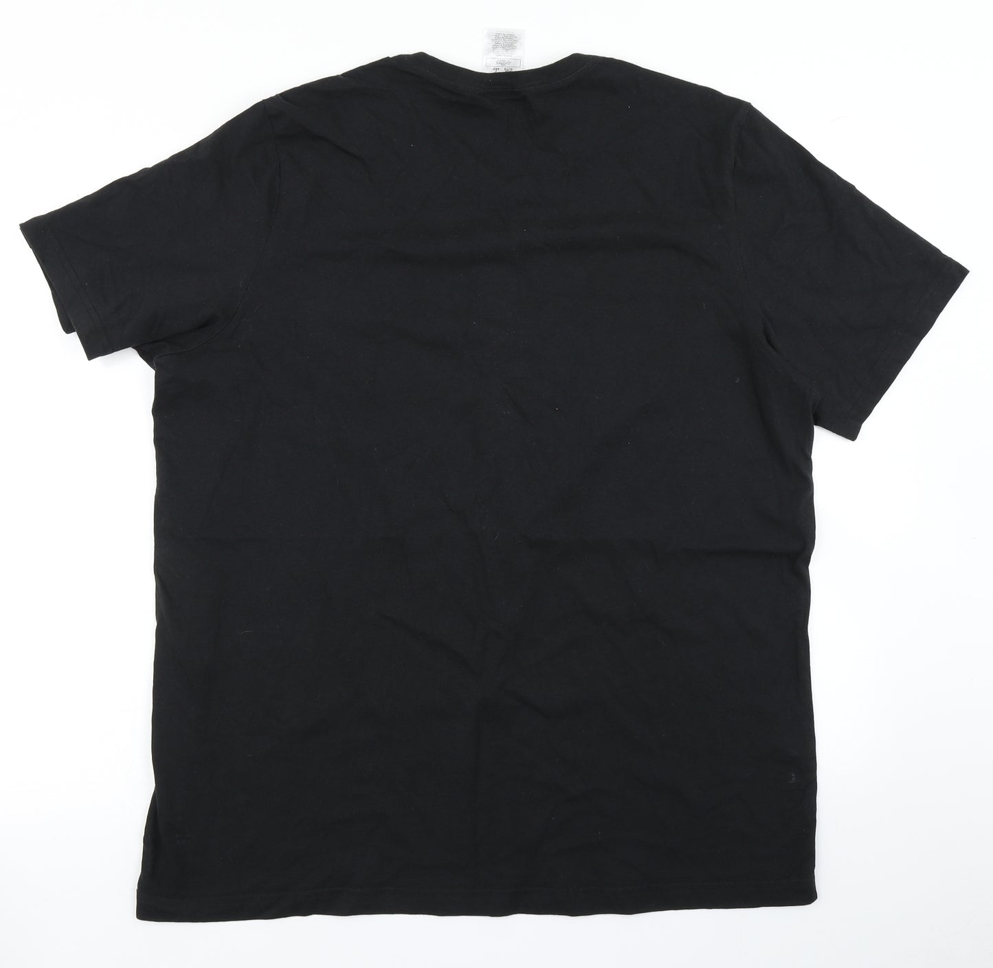 adidas Mens Black    T-Shirt Size XL