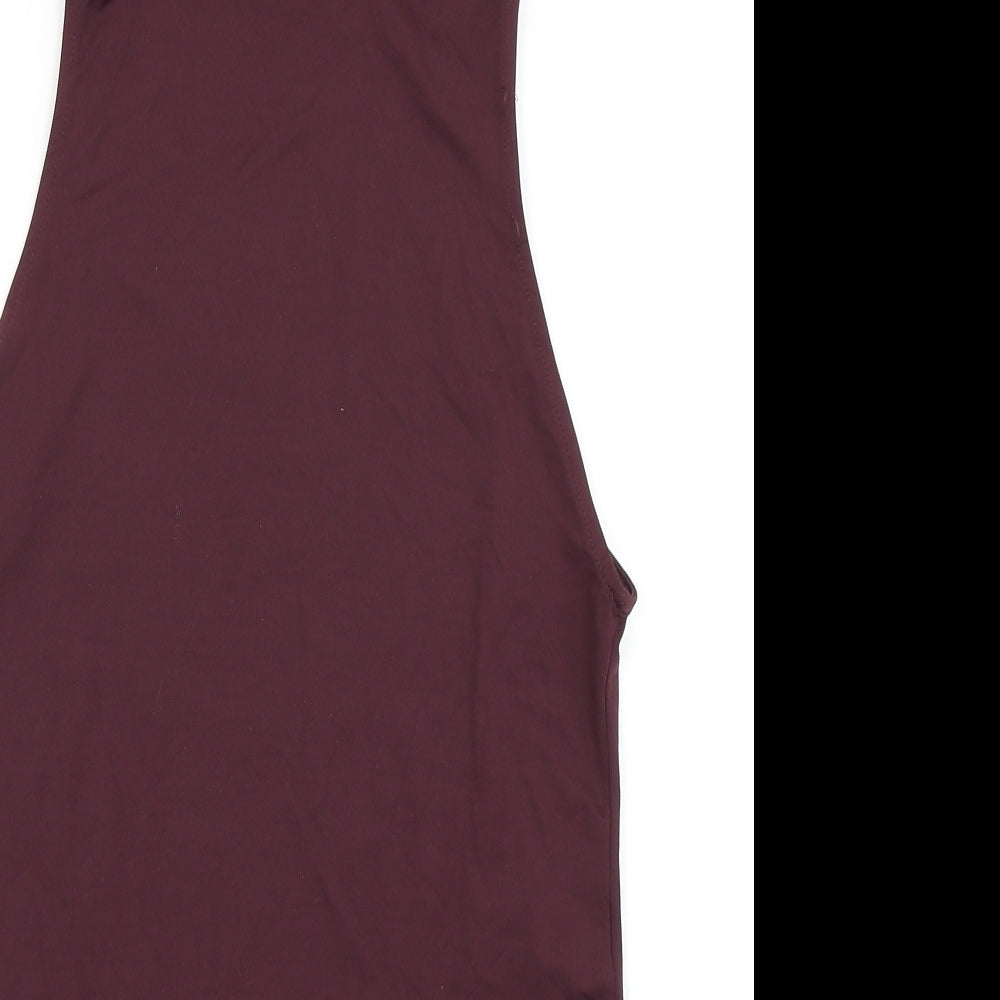 Zara Womens Purple   Bodysuit One-Piece Size L