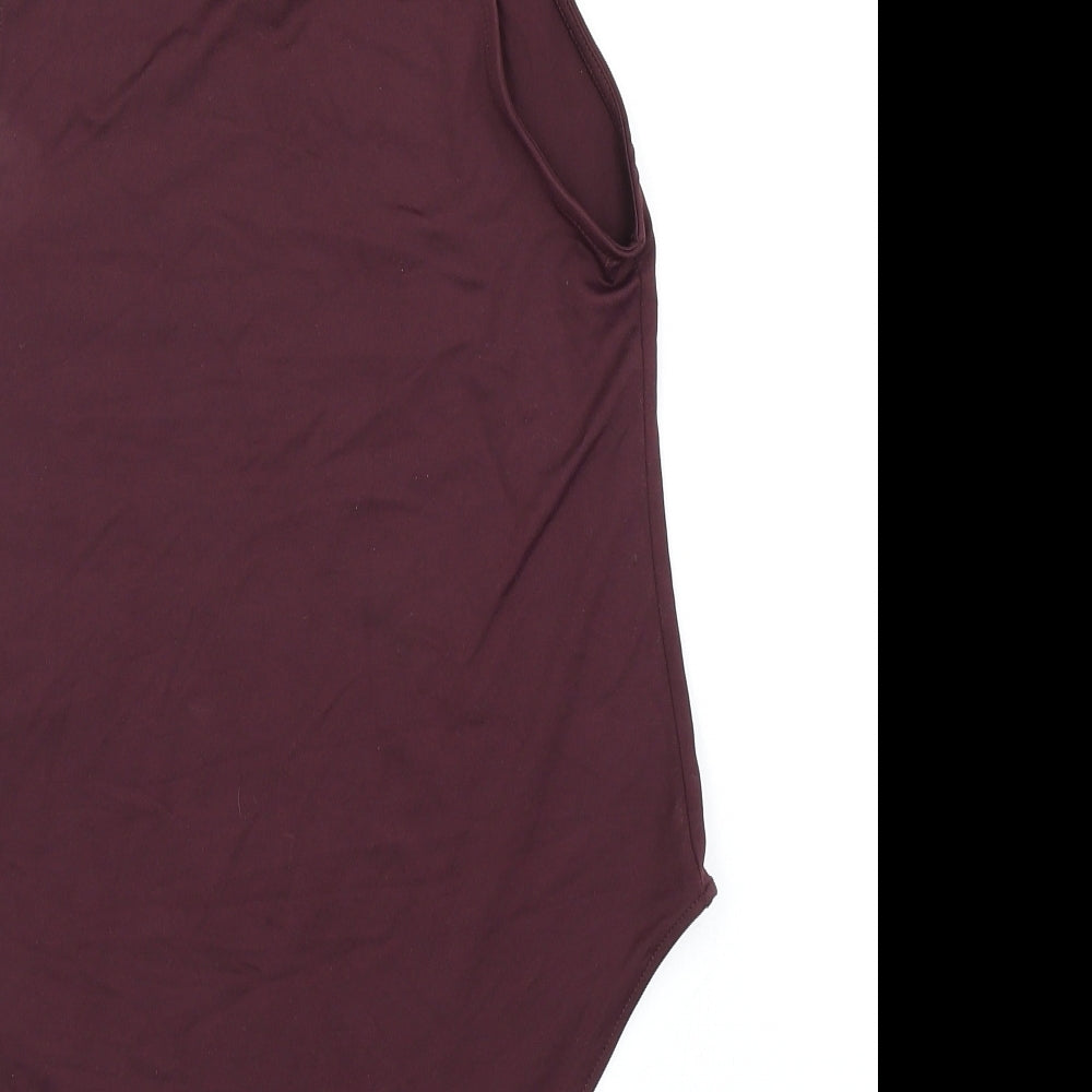 Zara Womens Purple   Bodysuit One-Piece Size L