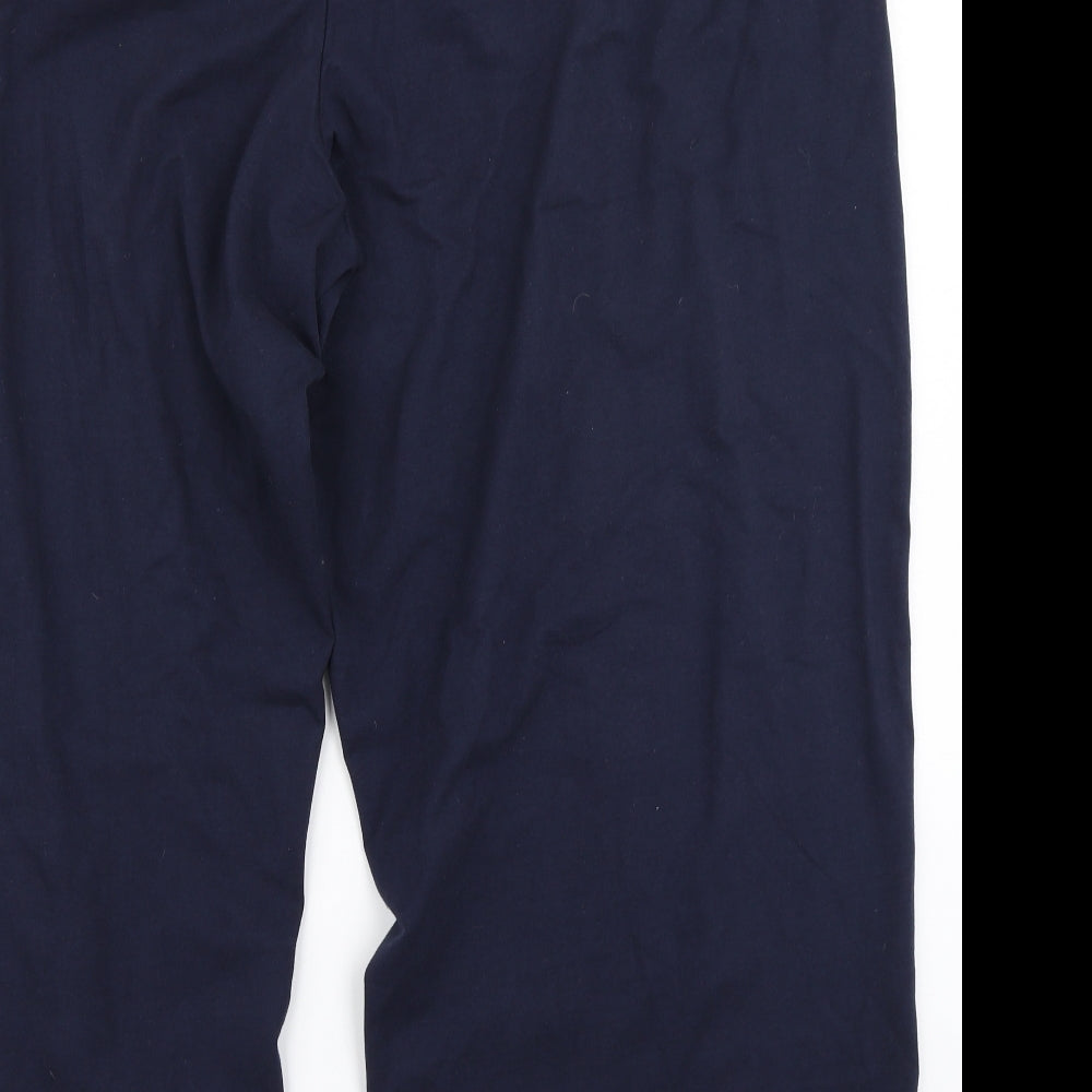 Label Be Womens Blue   Jogger Trousers Size 30 L24 in