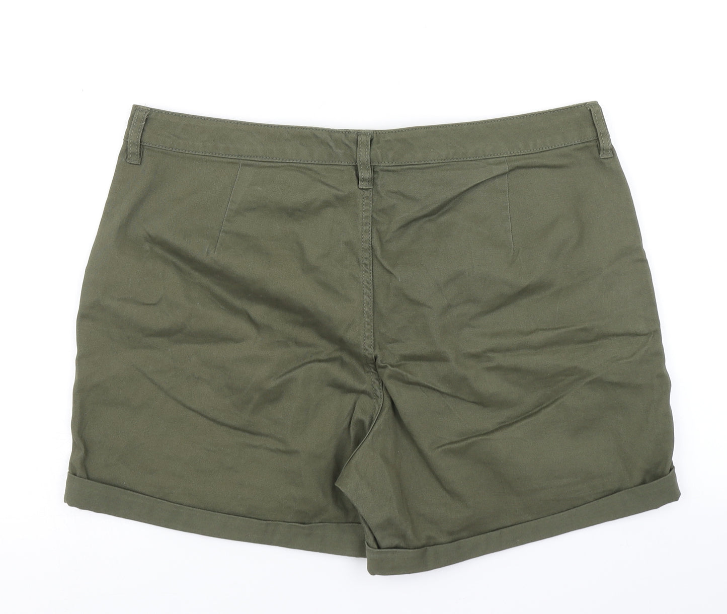 F&F Womens Green   Cargo Shorts Size 14
