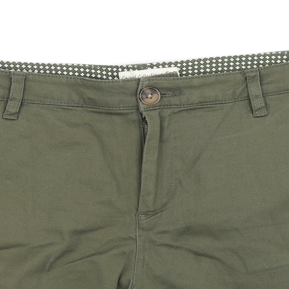 F&F Womens Green   Cargo Shorts Size 14
