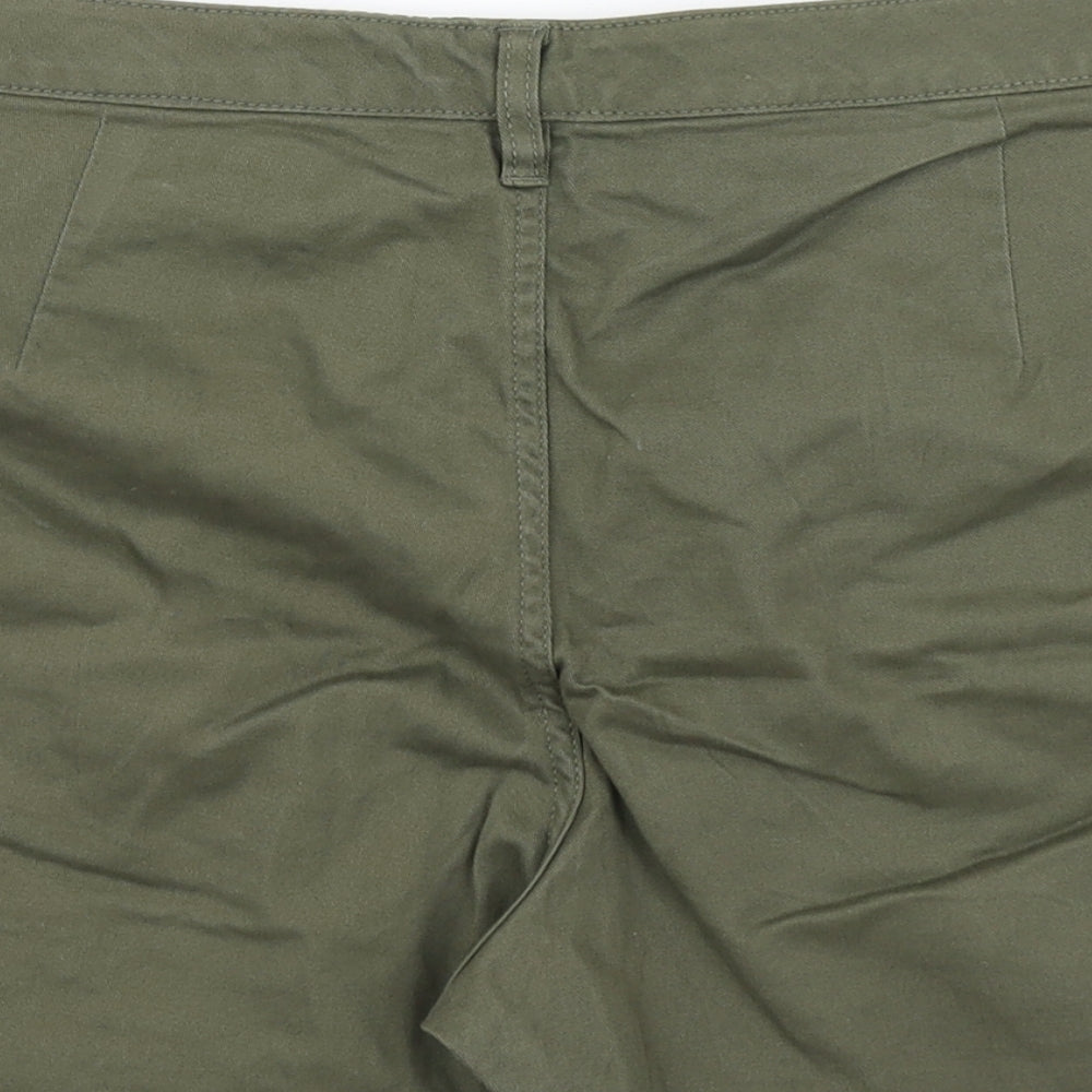 F&F Womens Green   Cargo Shorts Size 14