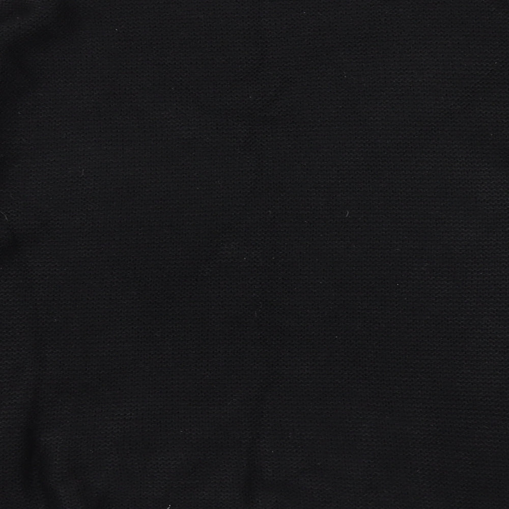 Fatface Womens Black  Knit Pullover Jumper Size 14
