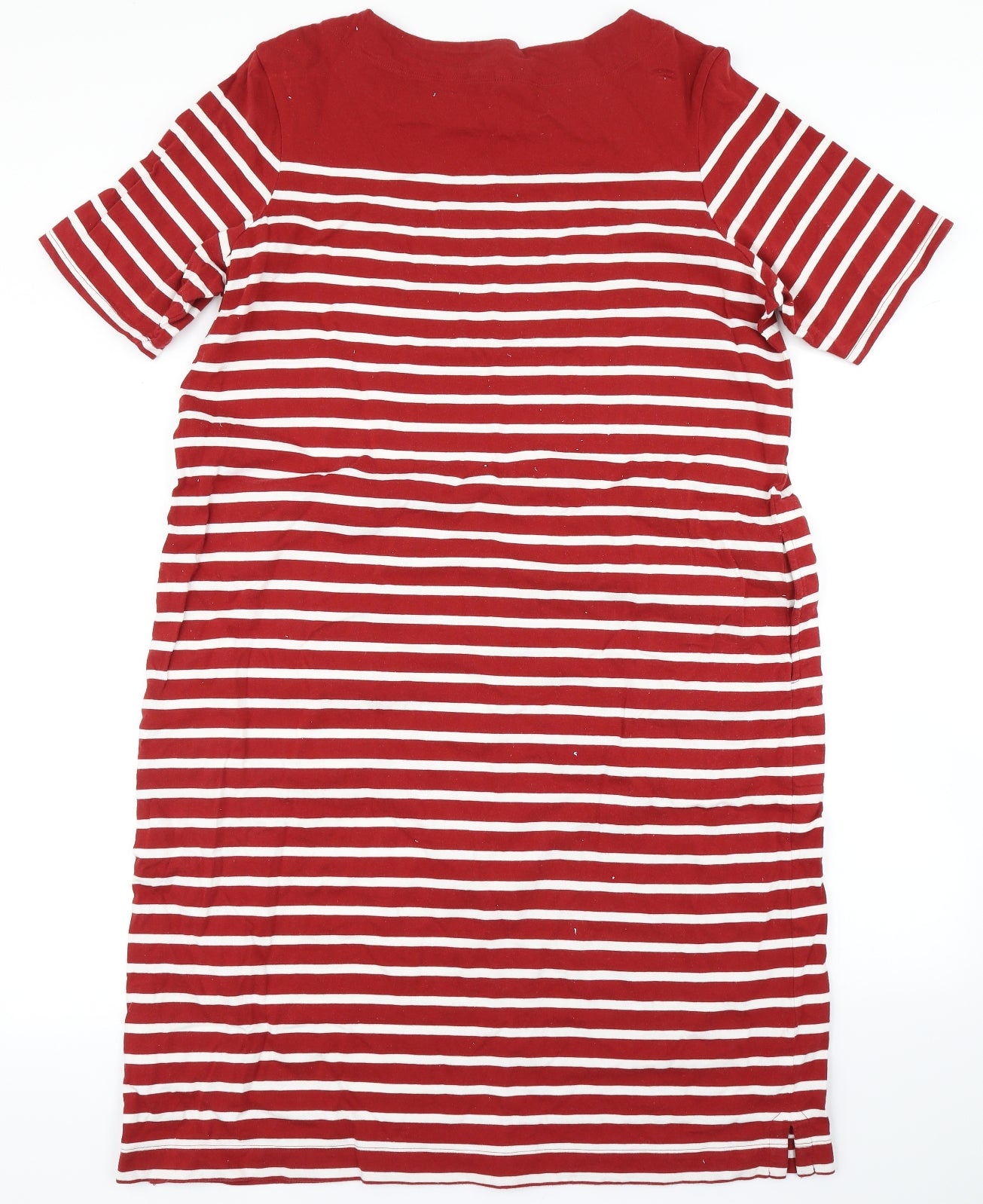 Seasalt Womens Red Striped  A-Line  Size 16