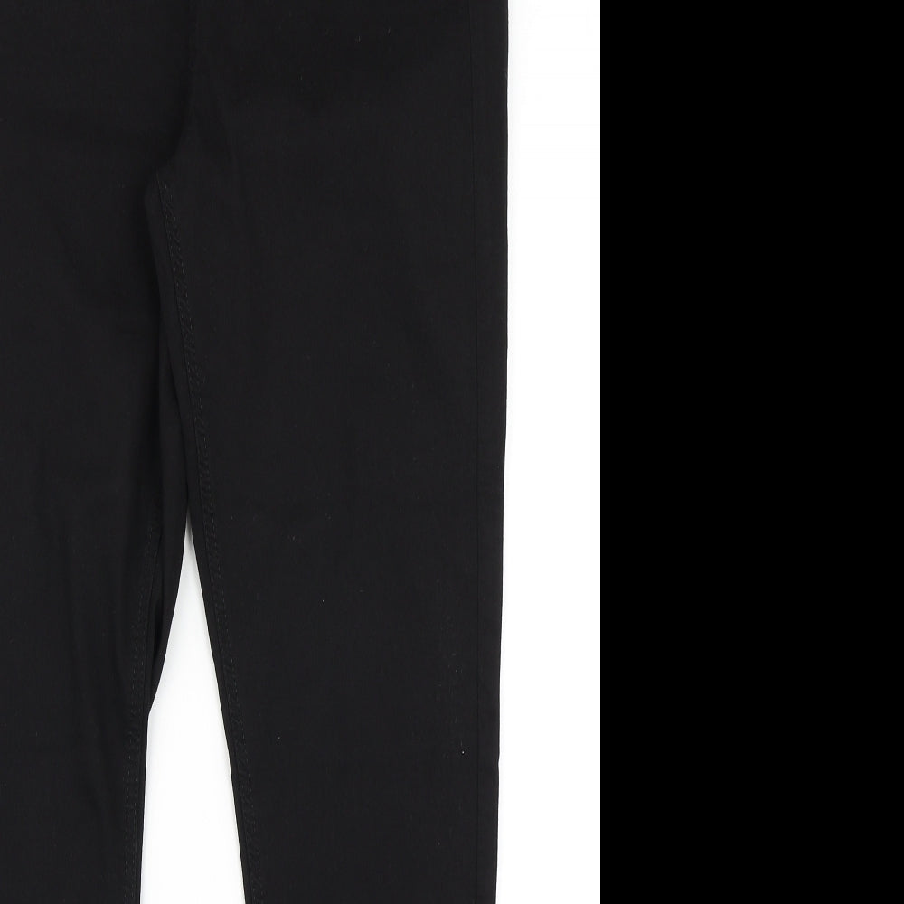 M&S Womens Black  Denim Jegging Jeans Size 14 L29 in