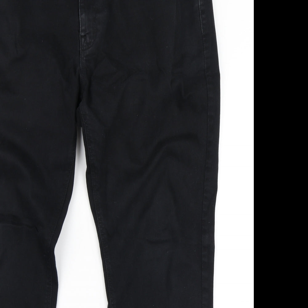 Nexy Mens Black  Denim Straight Jeans Size 40 in L29 in