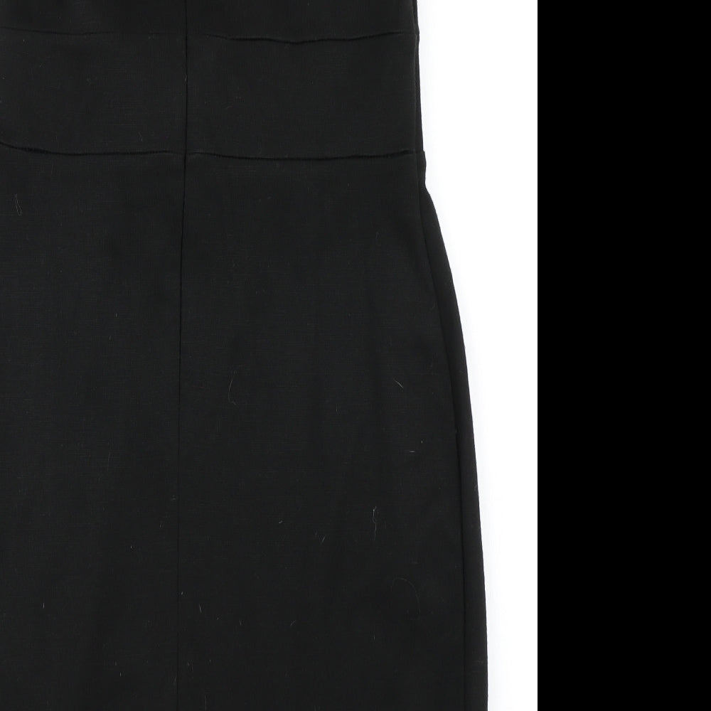 Laura Ashley Womens Black   Pencil Dress  Size 14