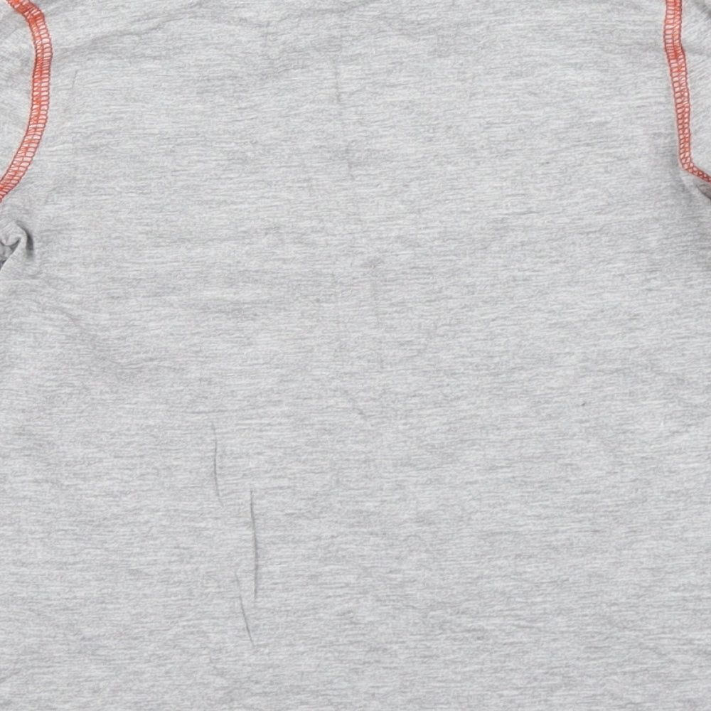 F&F Boys Grey   Basic T-Shirt Size 5-6 Years  - Pirates