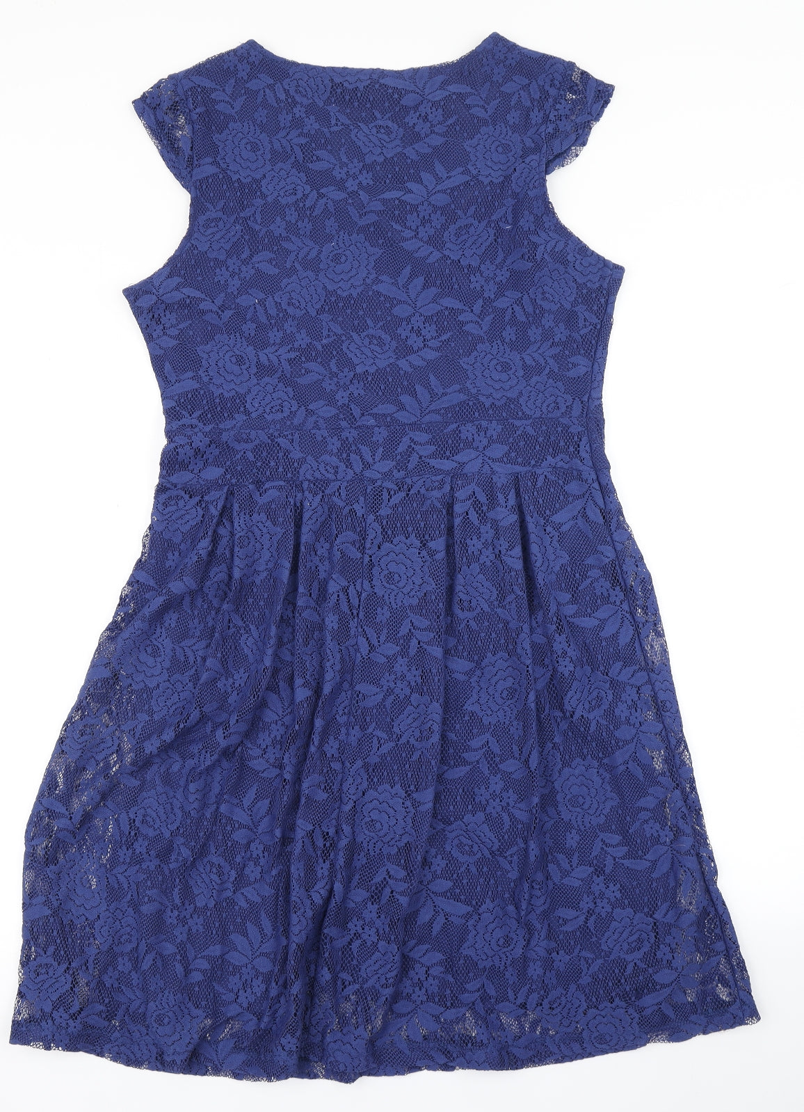 Dorothy Perkins Womens Blue   Skater Dress  Size 14