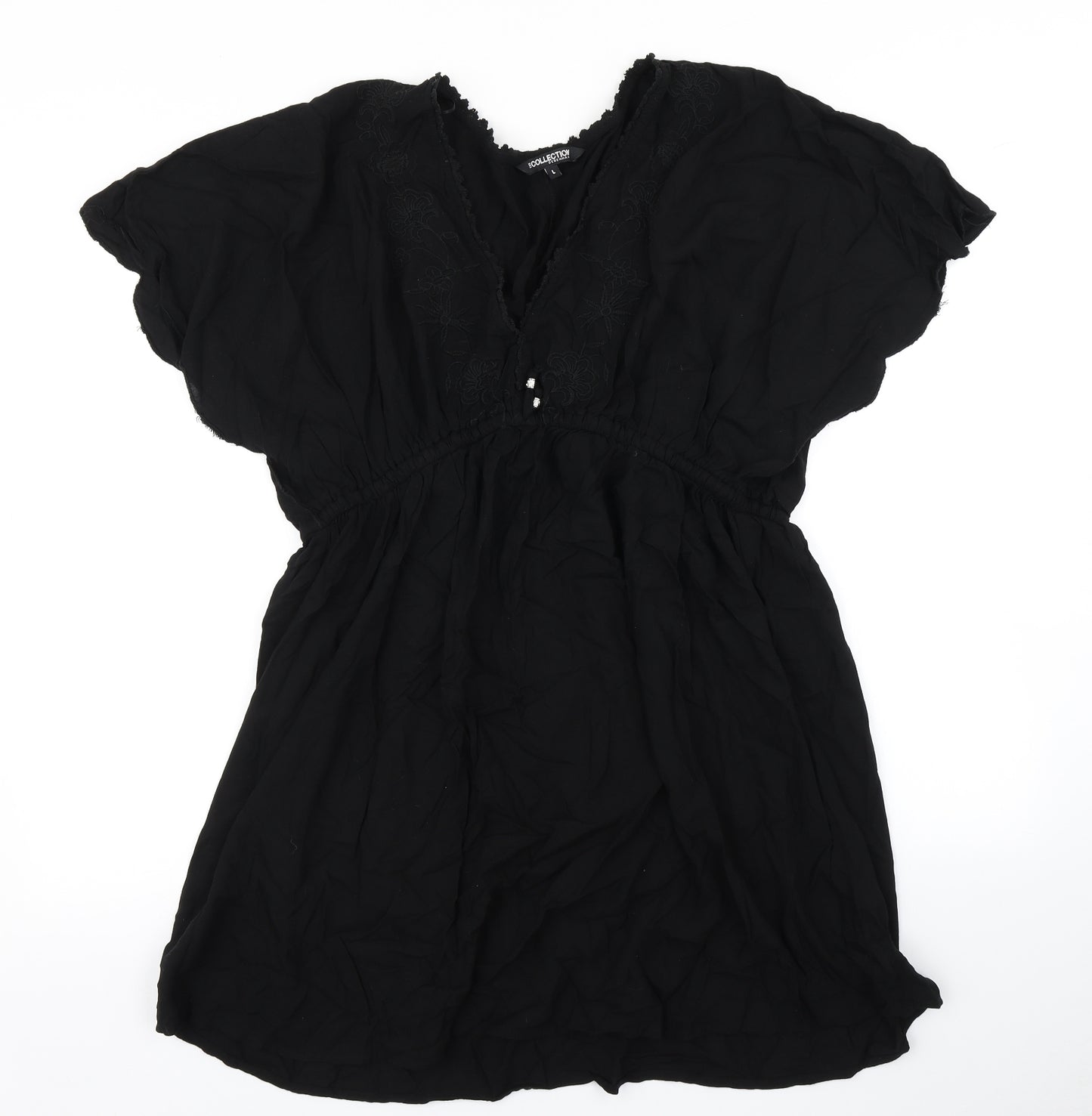 The Collection Womens Black   Kaftan  Size L