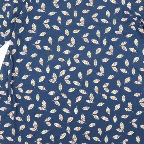 seasalt cornwall Womens Blue Geometric  T-Shirt Dress  Size 14