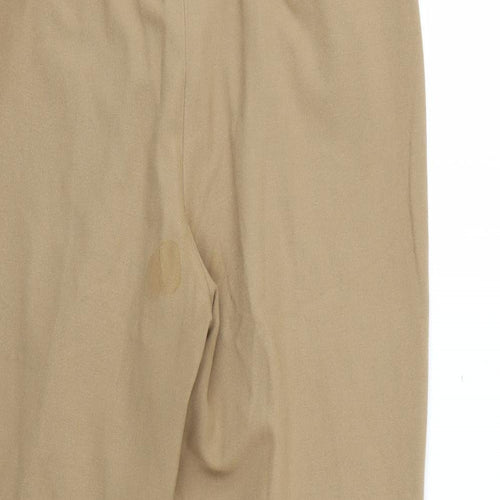 cc petite Womens Brown   Trousers  Size 12 L25 in