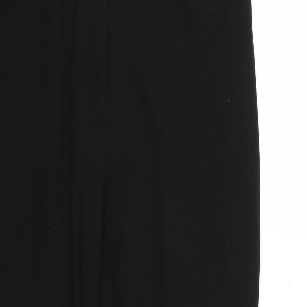 Marks and Spencer Womens Black   Trousers  Size 18 L25 in