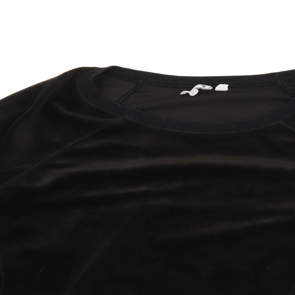 Cable & Gauge Womens Black   Pullover Jumper Size 10