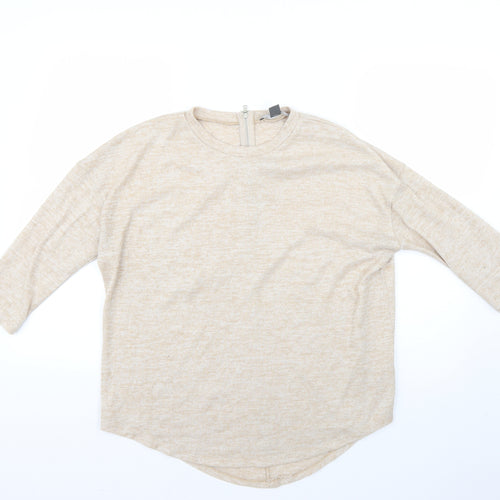 Primark Womens Beige   Pullover Jumper Size 10