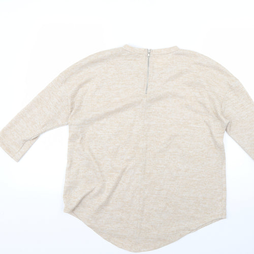 Primark Womens Beige   Pullover Jumper Size 10