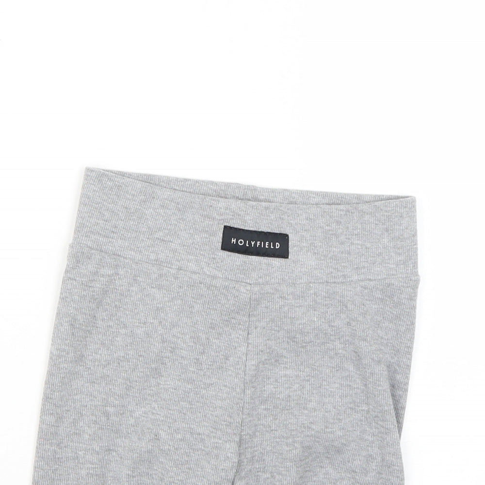 holyfield Womens Grey   Cut-Off Shorts Size 10