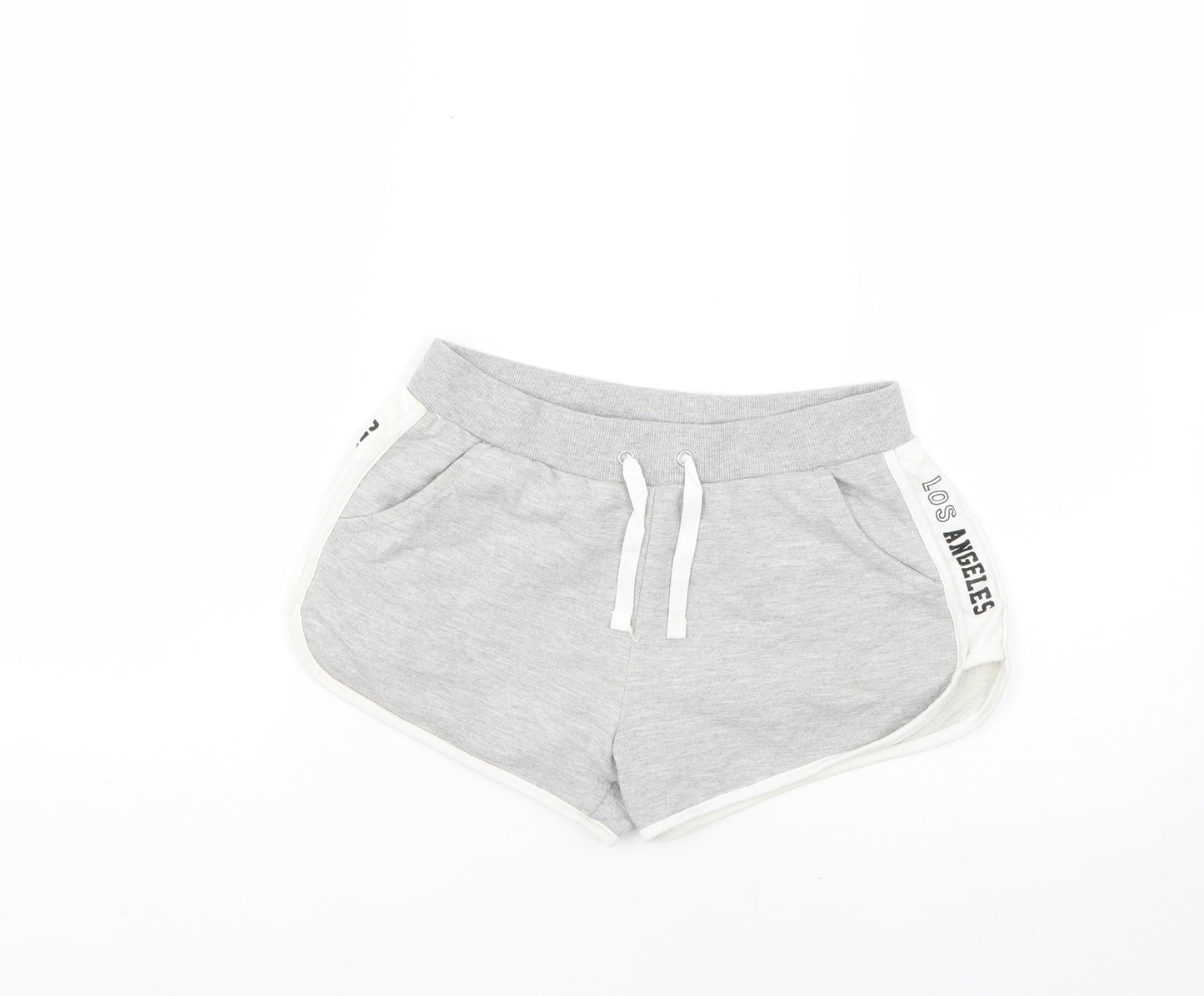 Primark Girls Grey   Cut-Off Shorts Size 11-12 Years