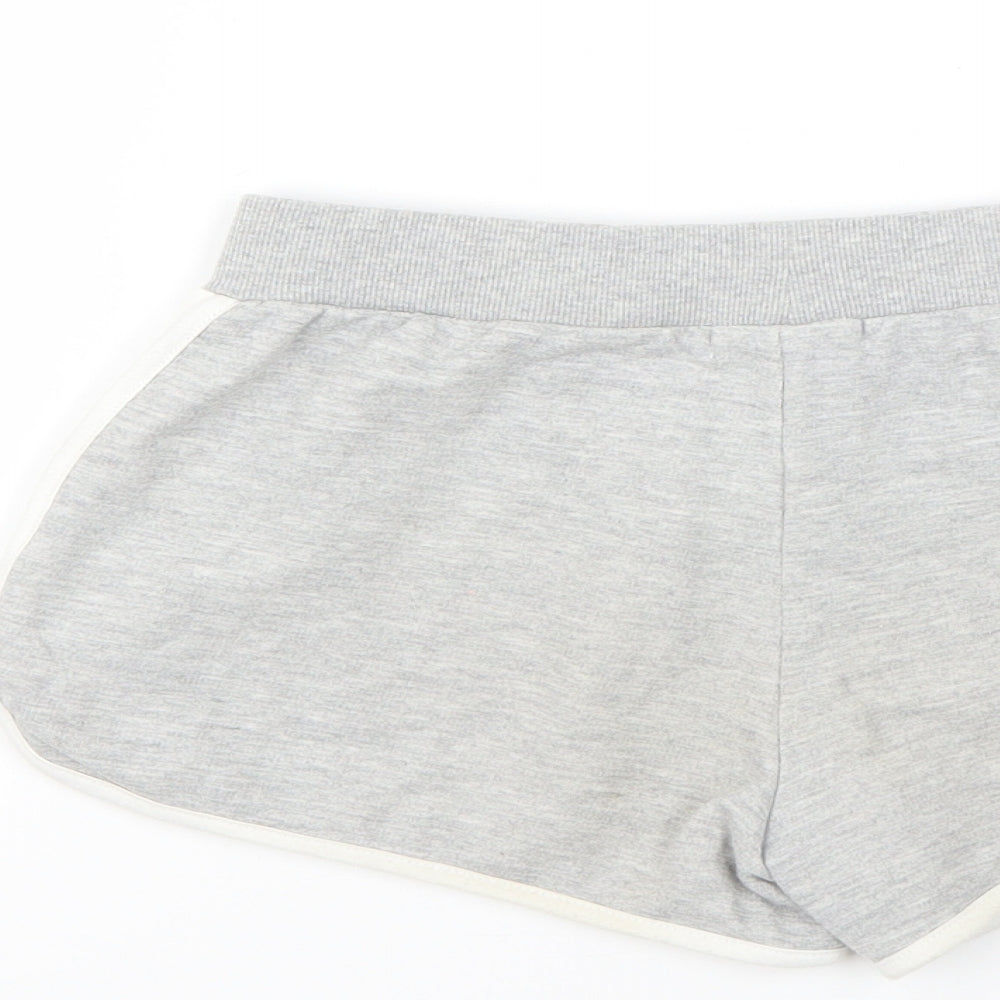 Primark Girls Grey   Cut-Off Shorts Size 11-12 Years
