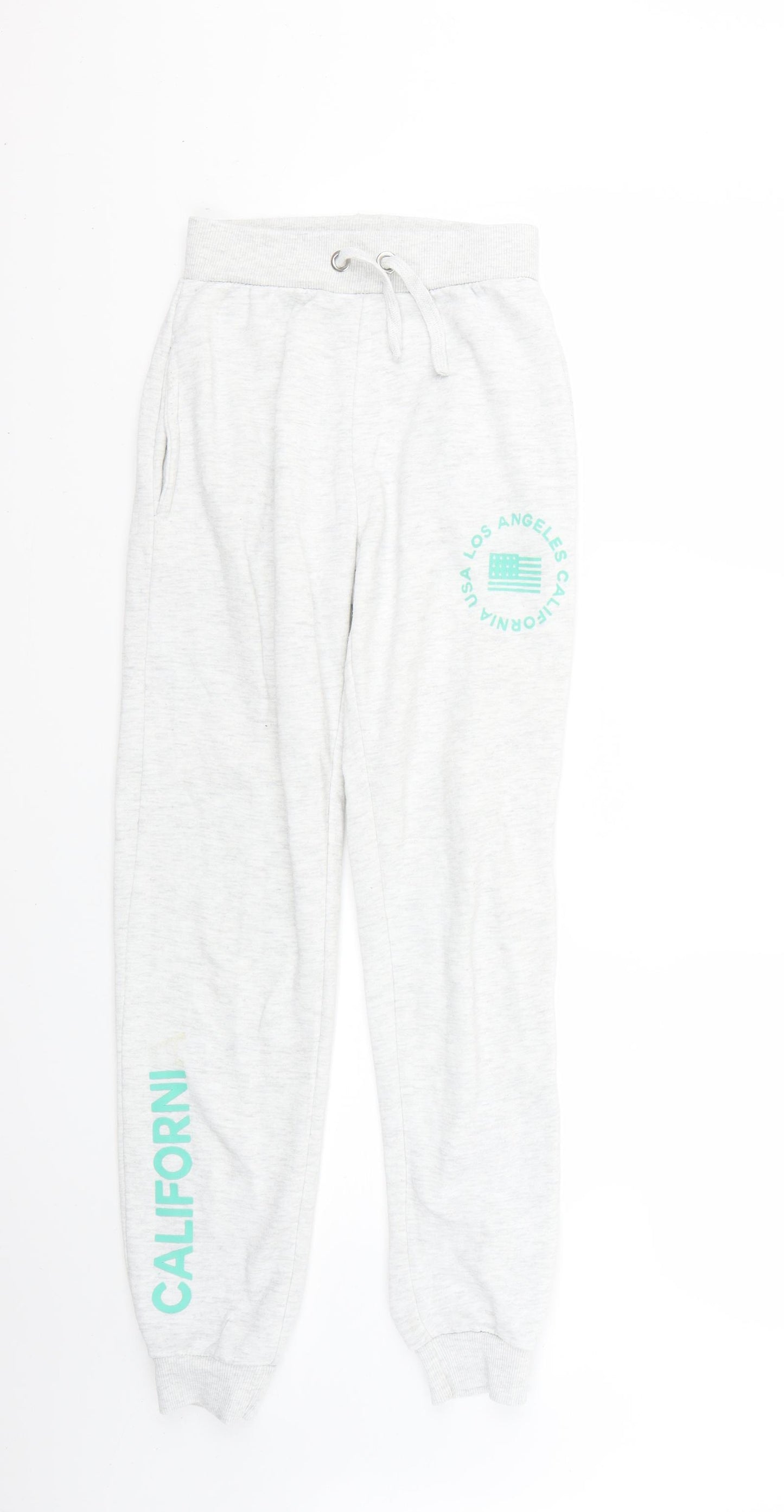 New Look Boys Grey   Jogger Trousers Size 11-12 Years