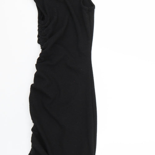 PRETTYLITTLETHING Womens Black   Bodycon  Size 4