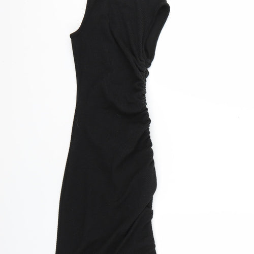 PRETTYLITTLETHING Womens Black   Bodycon  Size 4