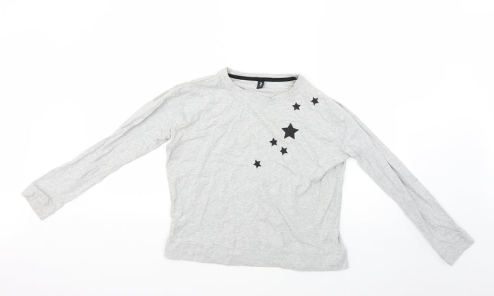 Pour Moi Boys Grey Basic T-Shirt Size 11-12 Years