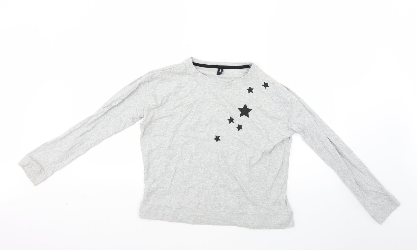 Pour Moi Boys Grey   Basic T-Shirt Size 11-12 Years