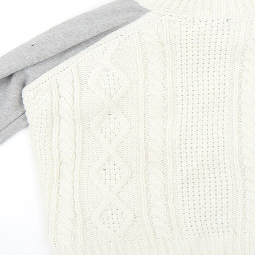 Topshop Womens Multicoloured   Pullover Jumper Size 6