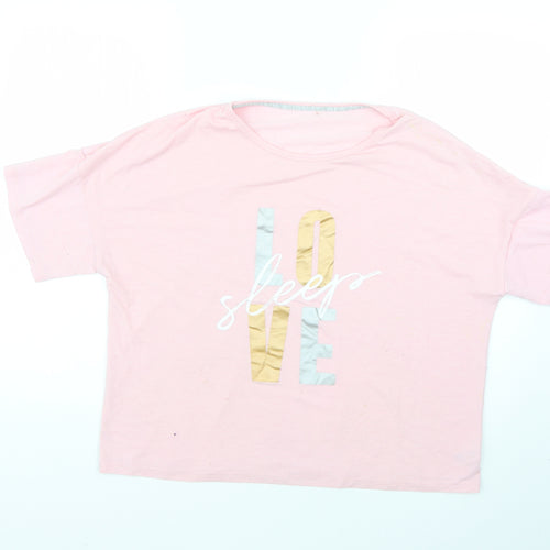 George Womens Pink   Basic T-Shirt Size 12
