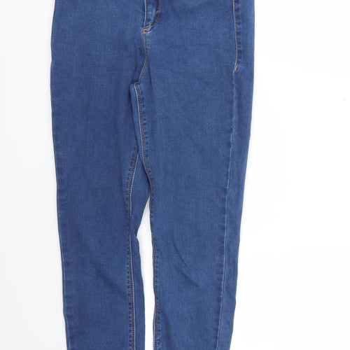 Missguided Womens Blue   Skinny Jeans Size 6 L25 in