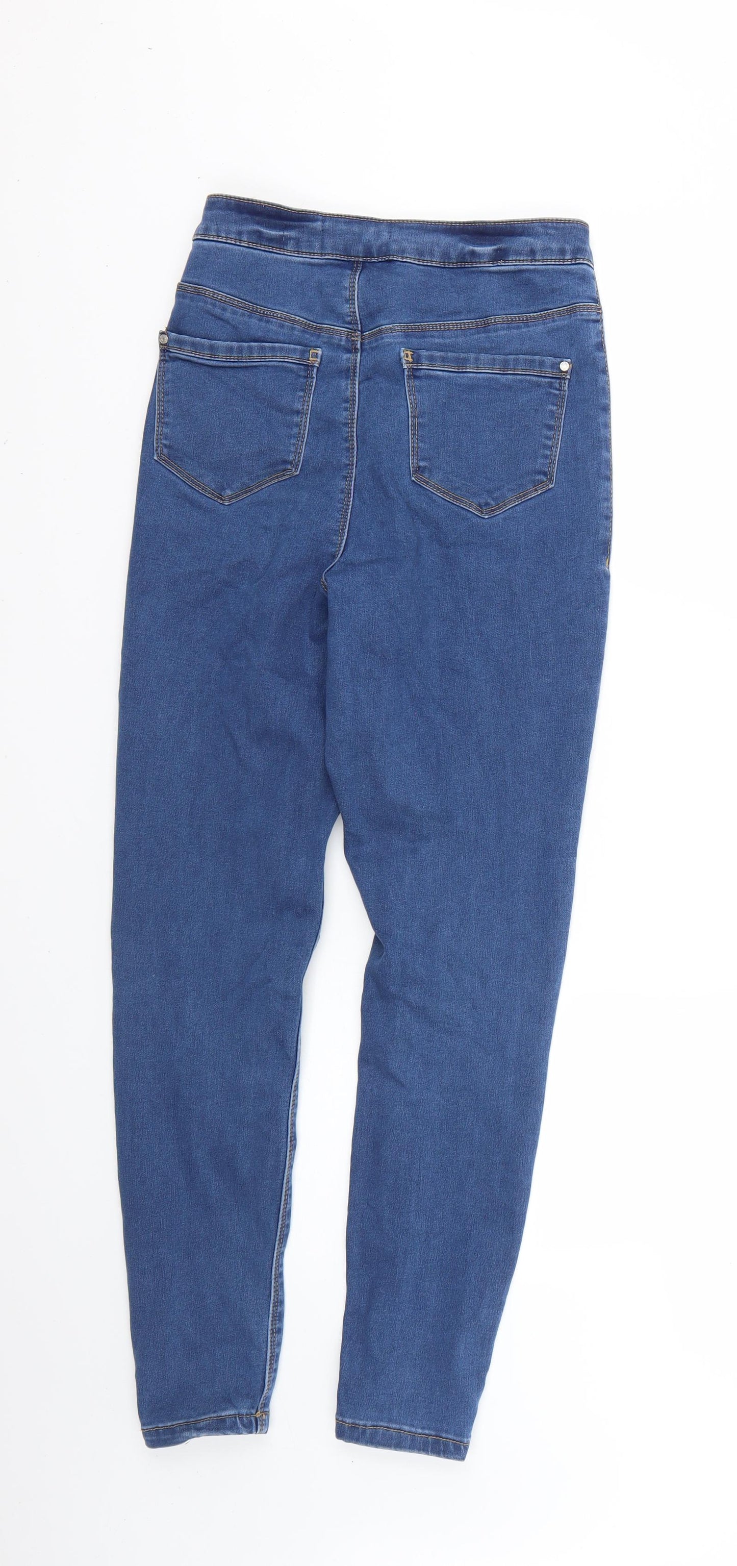 Missguided Womens Blue   Skinny Jeans Size 6 L25 in
