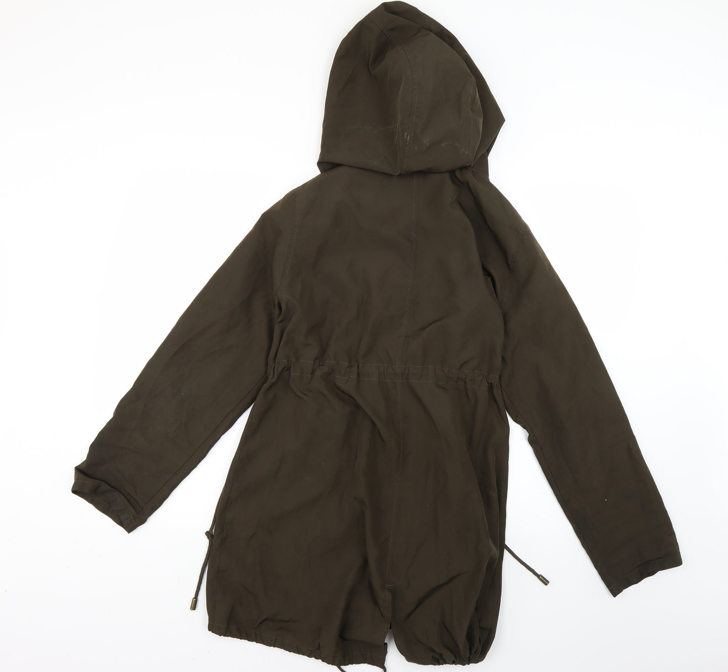 Atmosphere Womens Green   Rain Coat Coat Size 10