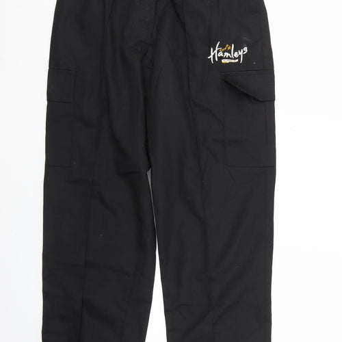 hanleys Womens Black   Cargo Trousers Size 16 L30 in
