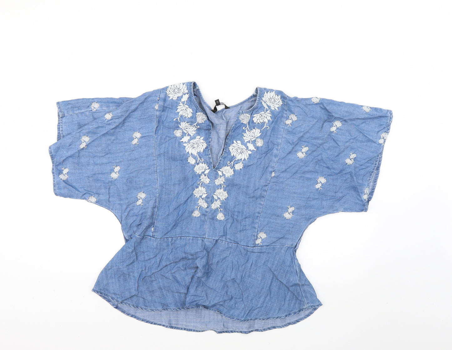 NEXT Womens Blue   Basic Blouse Size 12