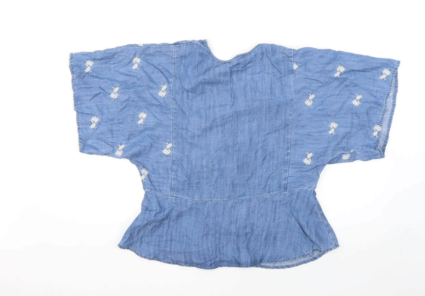 NEXT Womens Blue   Basic Blouse Size 12