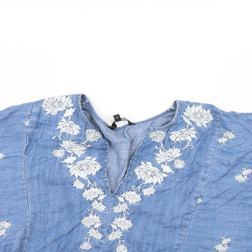 NEXT Womens Blue   Basic Blouse Size 12