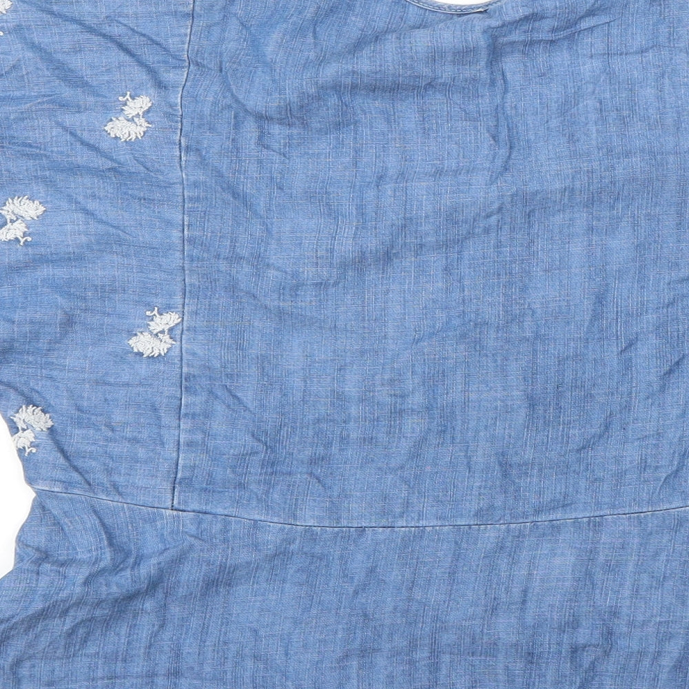 NEXT Womens Blue   Basic Blouse Size 12